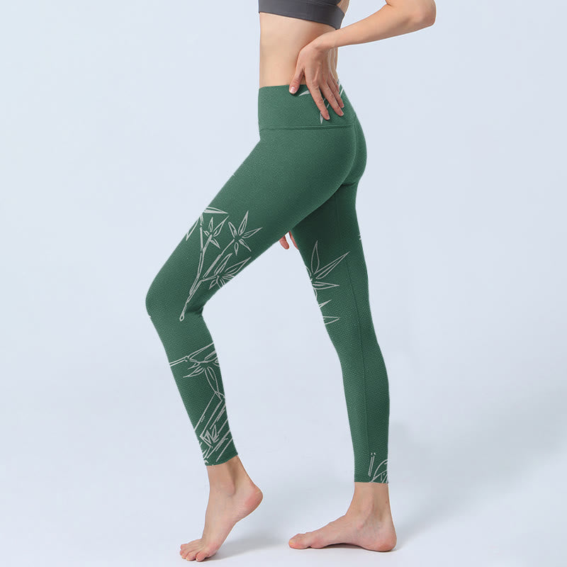 Leggings de yoga para mujer con estampado de Buddha Stones - image 3