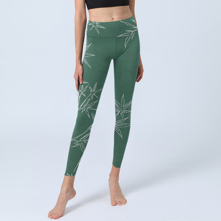 Leggings de yoga para mujer con estampado de Buddha Stones - image 6