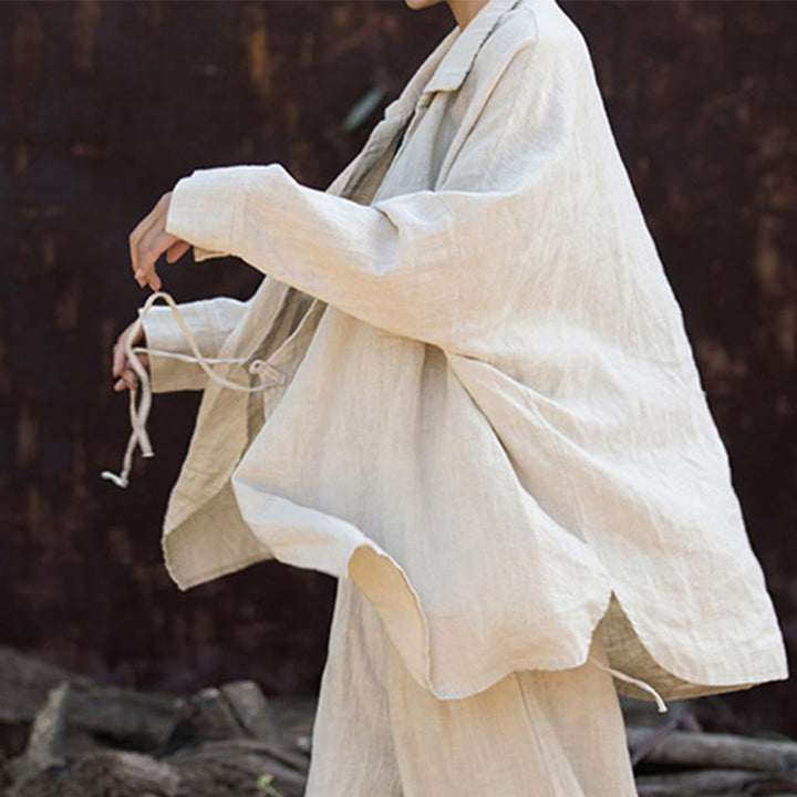 Ropa de algodón ramio con Buddha Stones para meditar