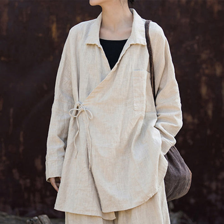 Ropa de algodón ramio con Buddha Stones para meditar - image 10