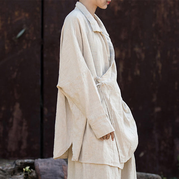 Ropa de algodón ramio con Buddha Stones para meditar