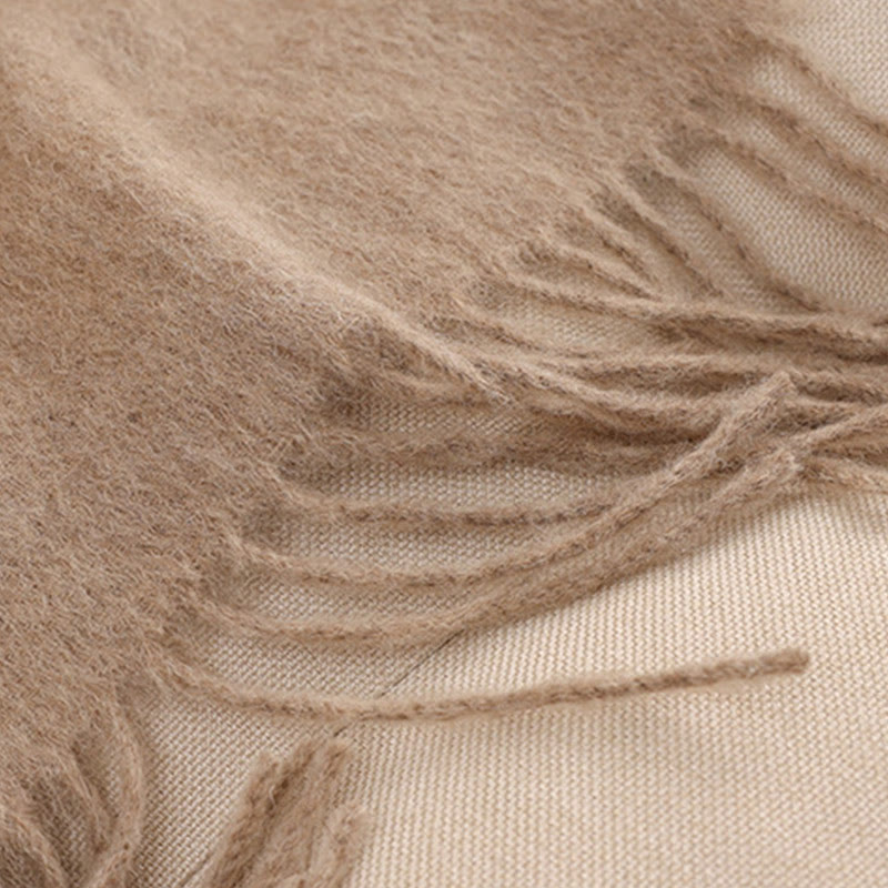 Chal de lana con Buddha Stones , flores rojas, lentejuelas doradas, bordado con borlas, bufanda de viaje acogedora para invierno