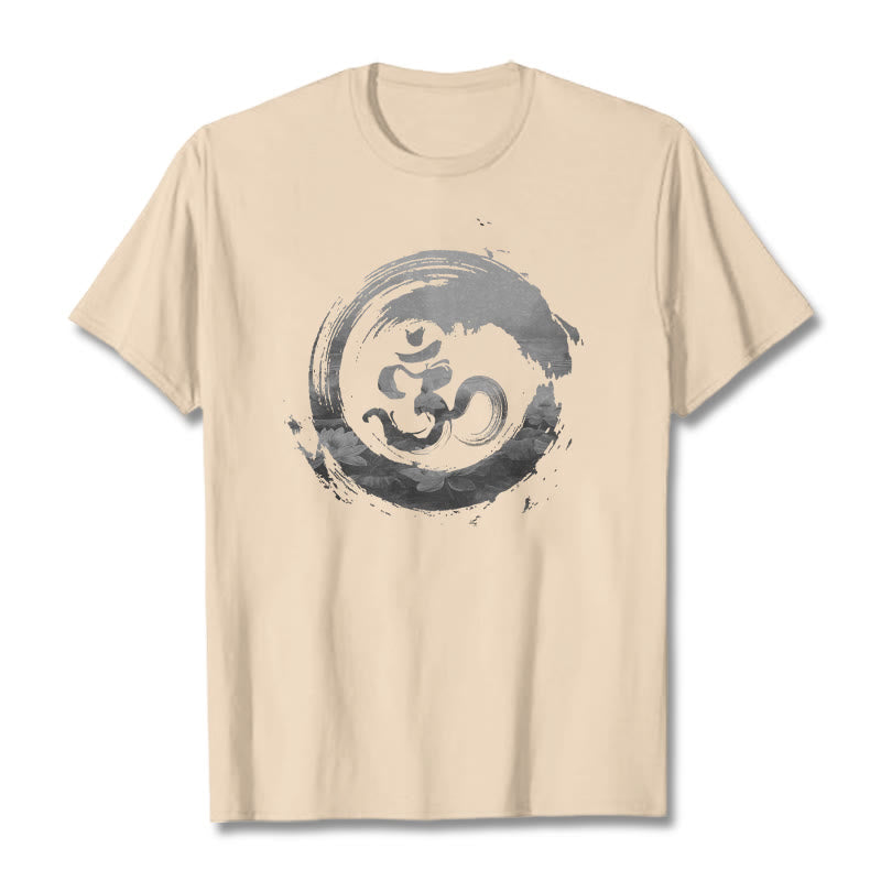 Camiseta de algodón con diseño de loto y Buddha Stones - Sopa de mariscos - 2XL - image 11