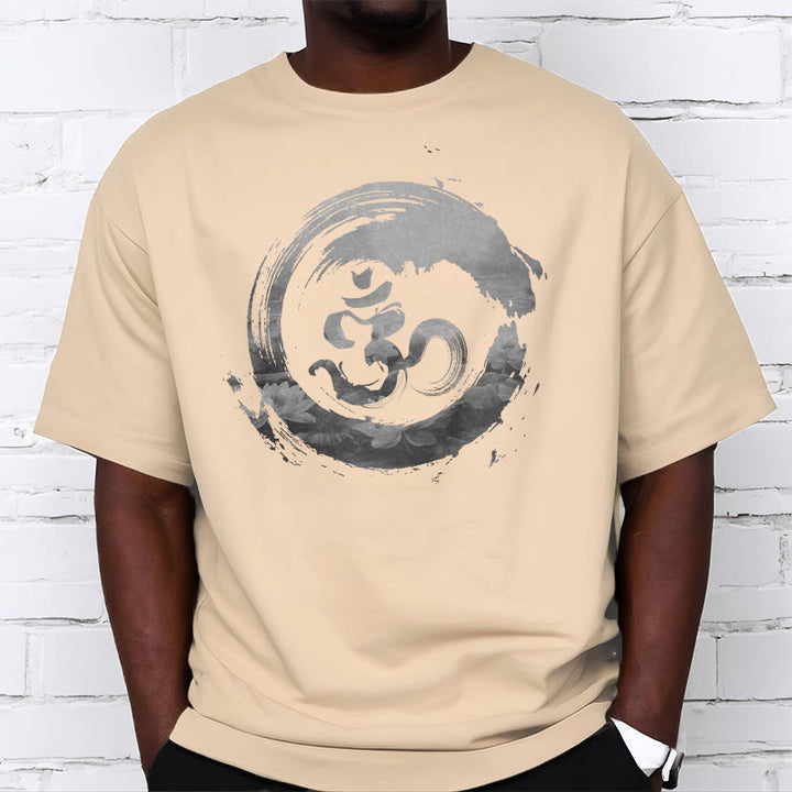 Camiseta de algodón con diseño de loto y Buddha Stones - image 13