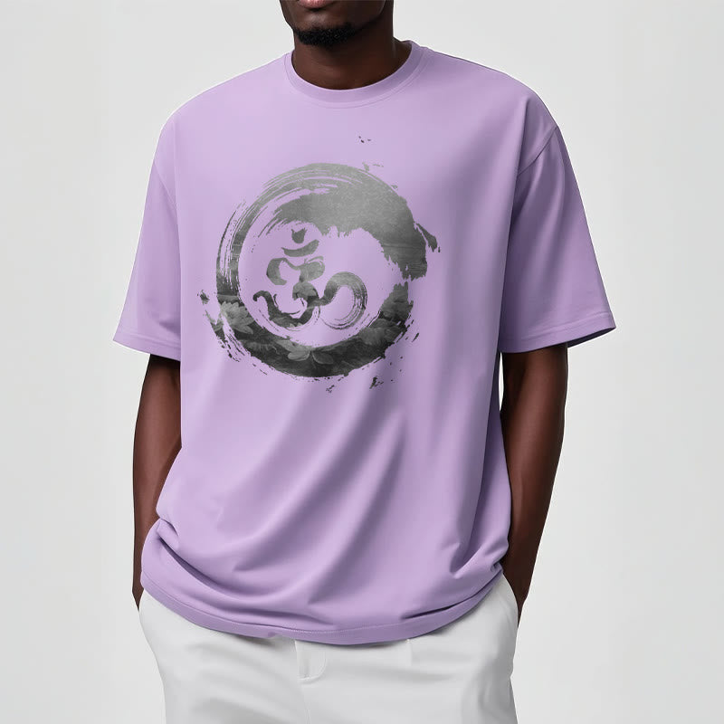 Camiseta de algodón con diseño de loto y Buddha Stones - image 14