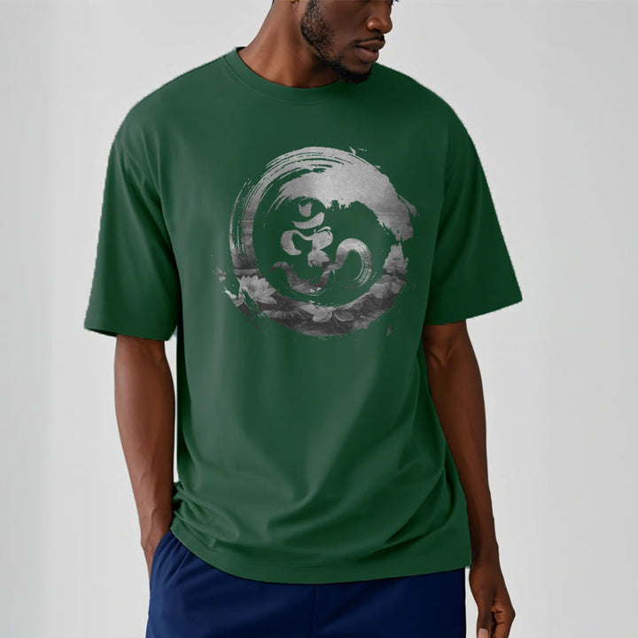 Camiseta de algodón con diseño de loto y Buddha Stones - image 9