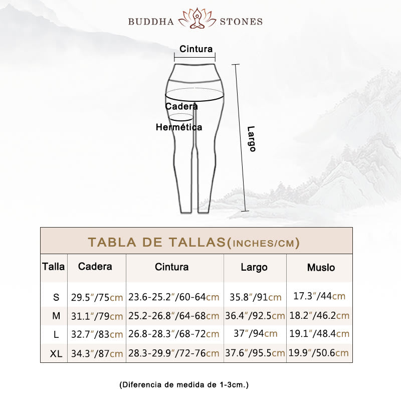 Pantalones de diseño con estampado de flores de loto y Buddha Stones, mallas deportivas para Yoga y Fitness, pantalones de Yoga para mujer - image 8