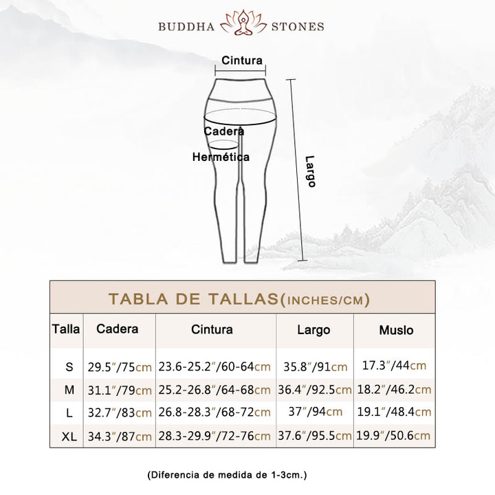 Buddha Stones Rose Peony Flower Print Design Sports Fitness Yoga Leggings Pantalones de yoga para mujer - image 8