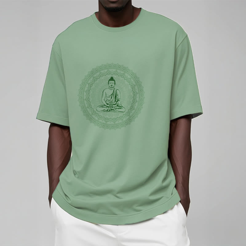 Camiseta de algodón con mandala de Buddha Stones de Buda - image 17