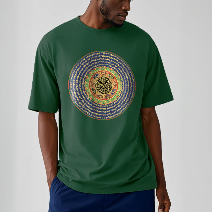 Camiseta sánscrita con Buddha Stones 108 Om Mani Padme Hum Mantra - image 11