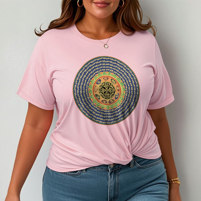 Camiseta sánscrita con Buddha Stones 108 Om Mani Padme Hum Mantra - image 13