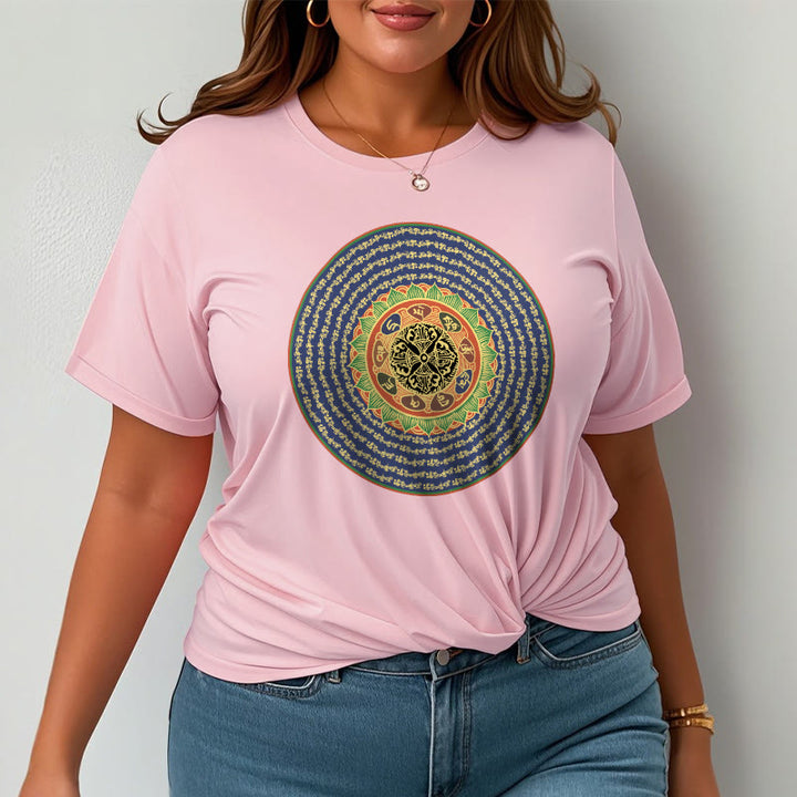 Camiseta sánscrita con Buddha Stones 108 Om Mani Padme Hum Mantra - image 14