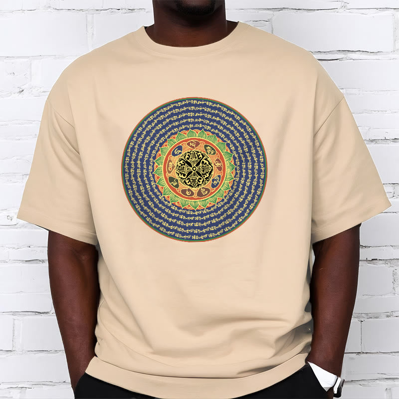 Camiseta sánscrita con Buddha Stones 108 Om Mani Padme Hum Mantra - image 15