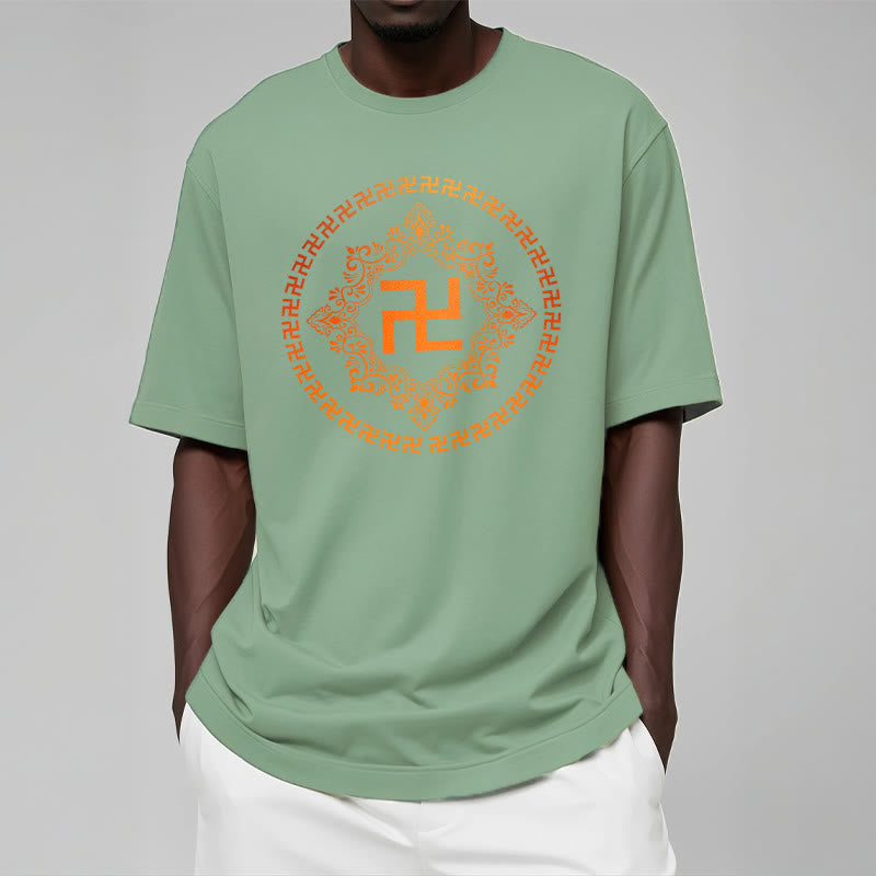 Camiseta con esvástica y Buddha Stones - image 14