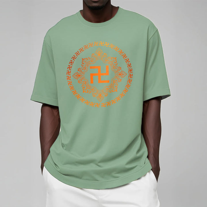 Camiseta con esvástica y Buddha Stones - image 14