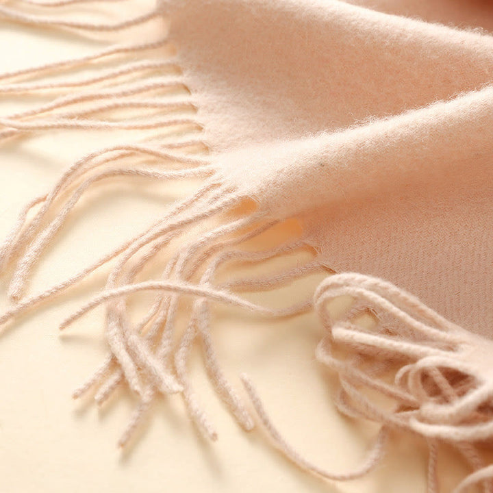 Bufanda de viaje acogedora de invierno con Buddha Stones