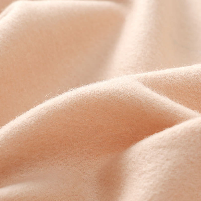 Bufanda de viaje acogedora de invierno con Buddha Stones