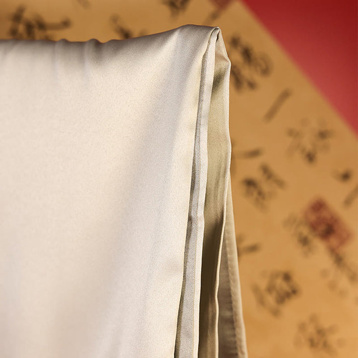 Bufanda de viaje acogedora de invierno con bordado de Suzhou, Buddha Stones , mariposa Yulan, bambú, urraca