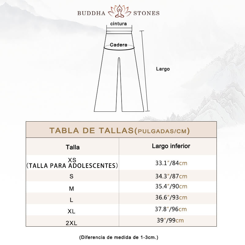 Conjunto de ropa Unisex para práctica de Zen Tai Chi Qigong, pintura degradada de Buddha Stones, meditación, oración espiritual - image 6