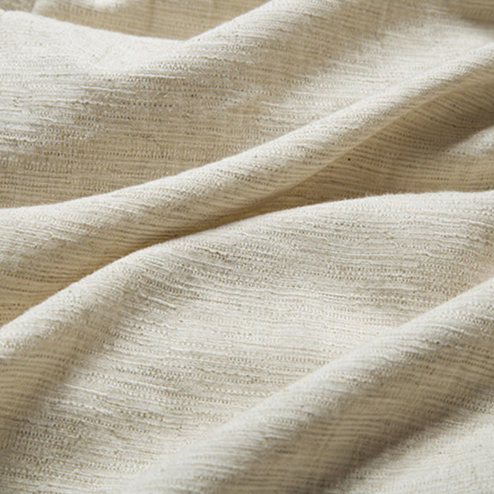 Chaqueta de lino y algodón para hombre con diseño de Hanfu chino con Buddha Stones - image 14