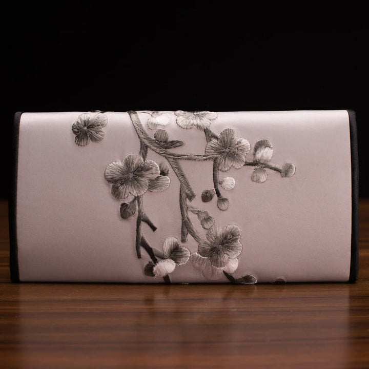 Bolso de mano largo con Buddha Stones , estilo Plum Bossom Su