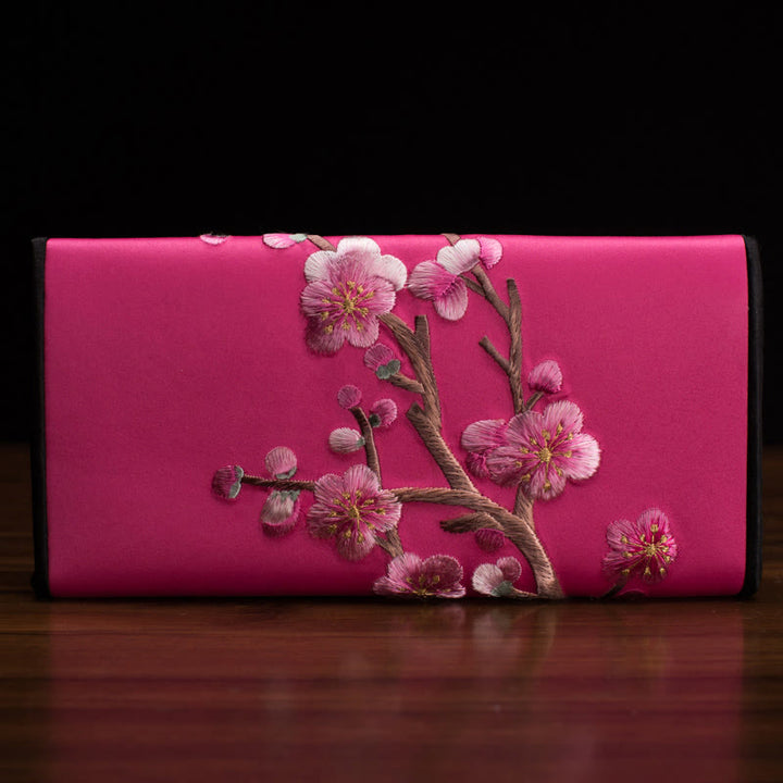 Bolso de mano largo con Buddha Stones , estilo Plum Bossom Su