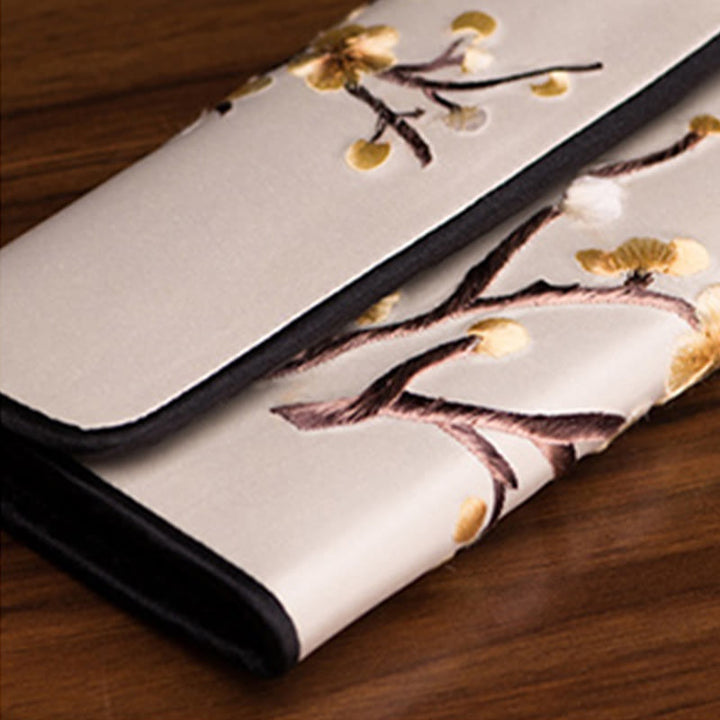 Bolso de mano largo con Buddha Stones , estilo Plum Bossom Su