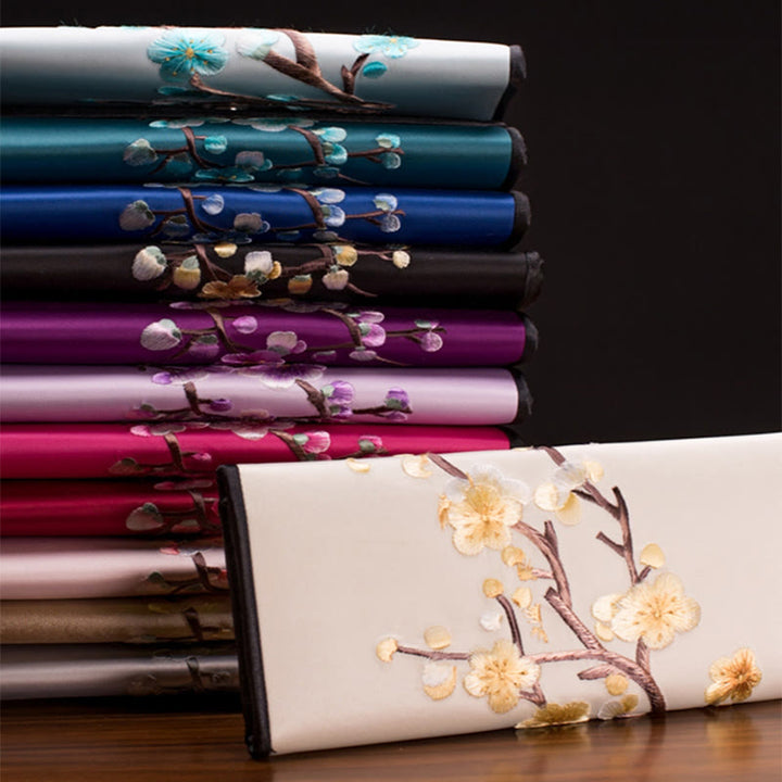 Bolso de mano largo con Buddha Stones , estilo Plum Bossom Su