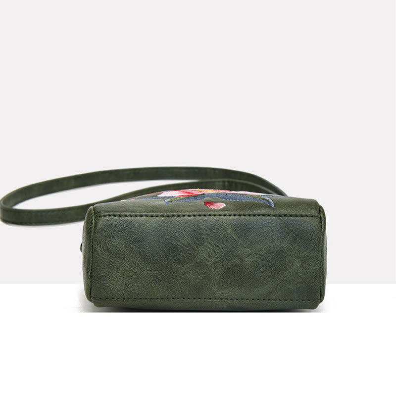 Bolso de mano con Buddha Stones y loto bordado, bolso de mano para compras, bolso de hombro, bolso cruzado