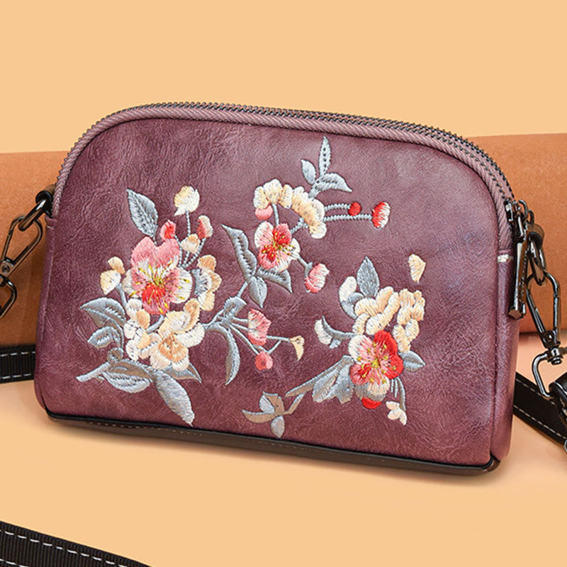 Bolso de mano con Buddha Stones, peonía, flores de granada, bolso de mano para compras, bolso de hombro, bolso cruzado