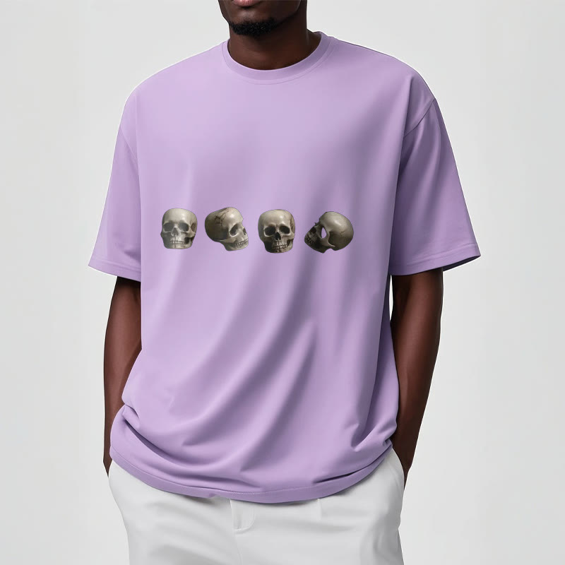 Camiseta con estampado de calaveras del bosque tibetano El Señor del Buddha Stones - image 18