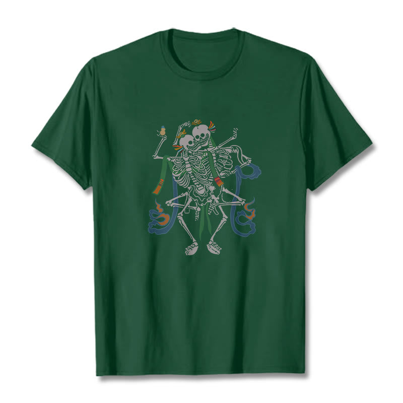 Camiseta con diseño de Buddha Stones tibetanas El Señor del Bosque Cadáver - Verde bosque - 2XL - image 11