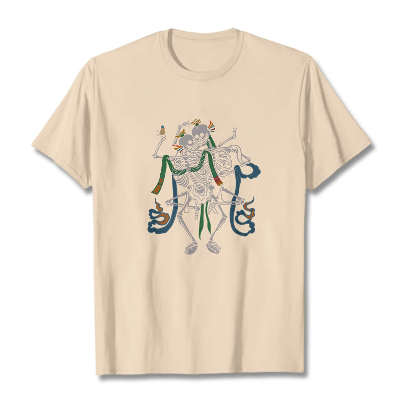 Camiseta con diseño de Buddha Stones tibetanas El Señor del Bosque Cadáver - Sopa de mariscos - 2XL - image 19