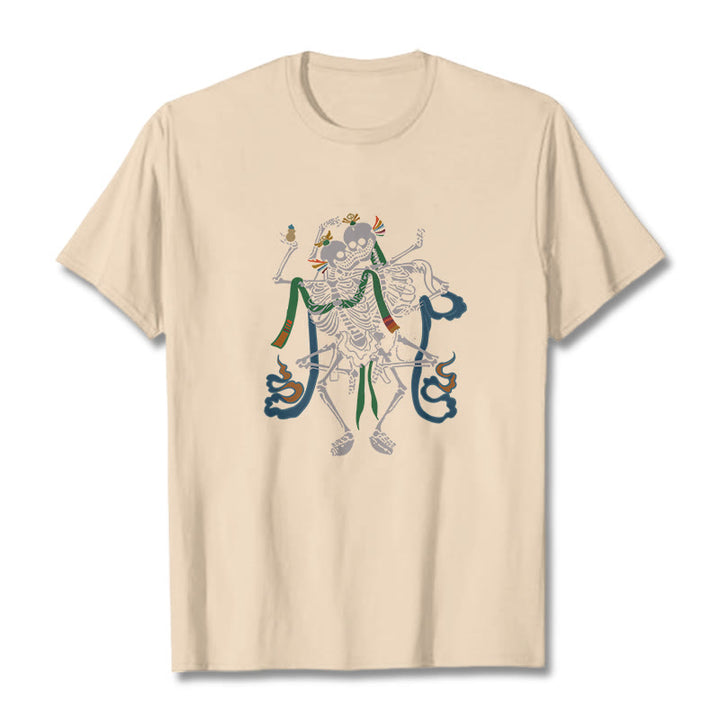Camiseta con diseño de Buddha Stones tibetanas El Señor del Bosque Cadáver - Sopa de mariscos - 2XL - image 19