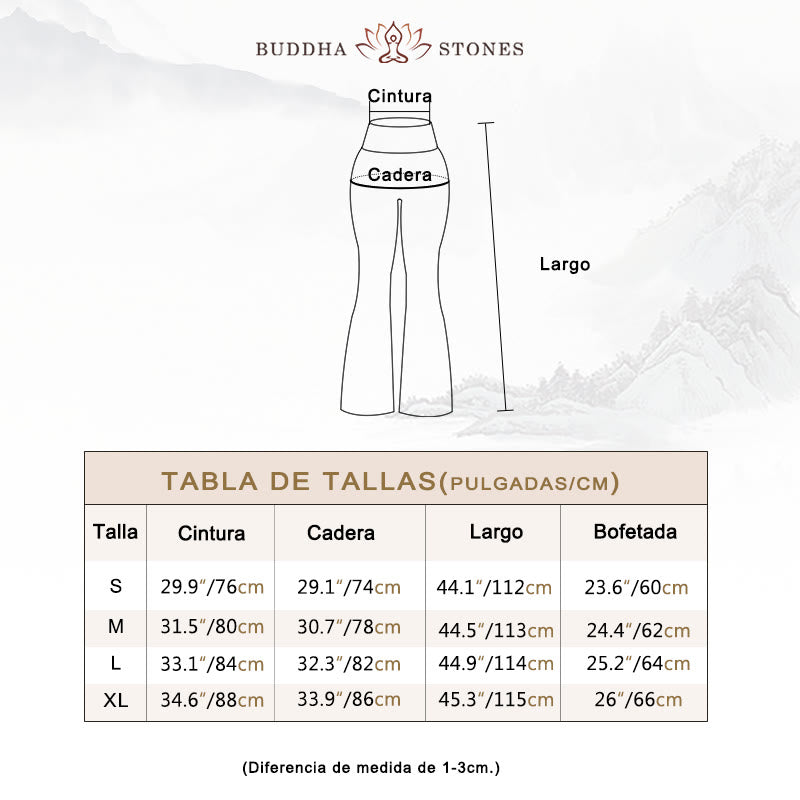 Buddha Stones Sin Mangas Sin Espalda Correa Tank Top Bra Pantalones Acampanados Deportes Fitness Yoga - image 6