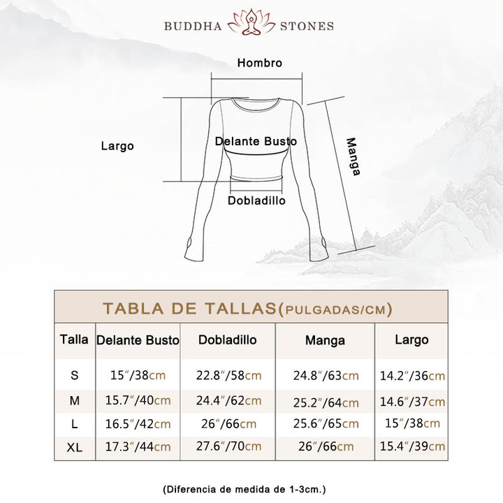 Buddha Stones Mujeres Entrenamiento Manga Larga Entrecruzada Sin Espalda Top Tee Leggings Deportes Fitness Yoga Traje - image 5