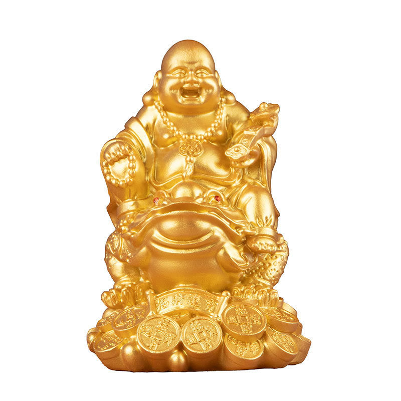 Estatua de resina con forma de rana y sapo que atrae la riqueza y monedas de cobre para decoración del hogar - image 8