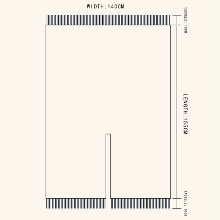 Chal con borlas y diseño de mandala redondo geométrico tibetano con Buddha Stones para otoño e invierno, bufanda acogedora con bolsillos - image 46
