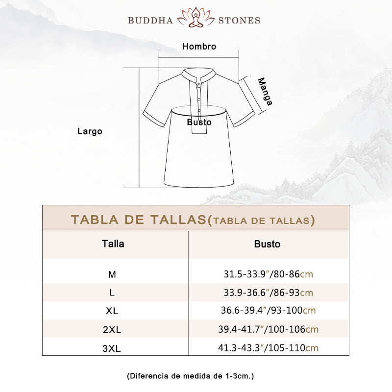 Conjunto de ropa de lino y algodón para hombre, meditación Zen espiritual, Buddha Stones, práctica de oración - image 5