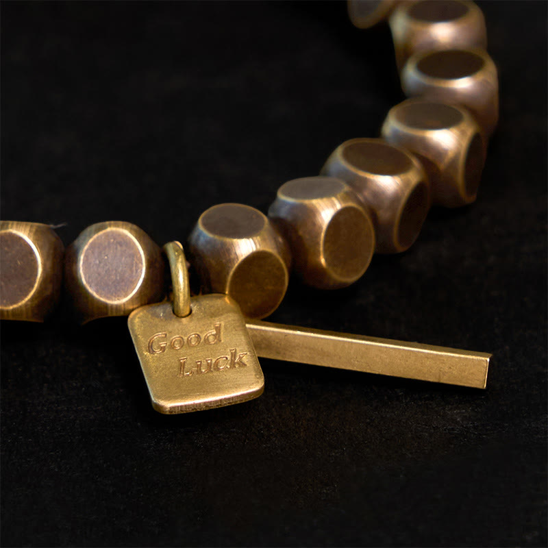 Pulsera de cobre con Buddha Stones para la buena suerte y la riqueza