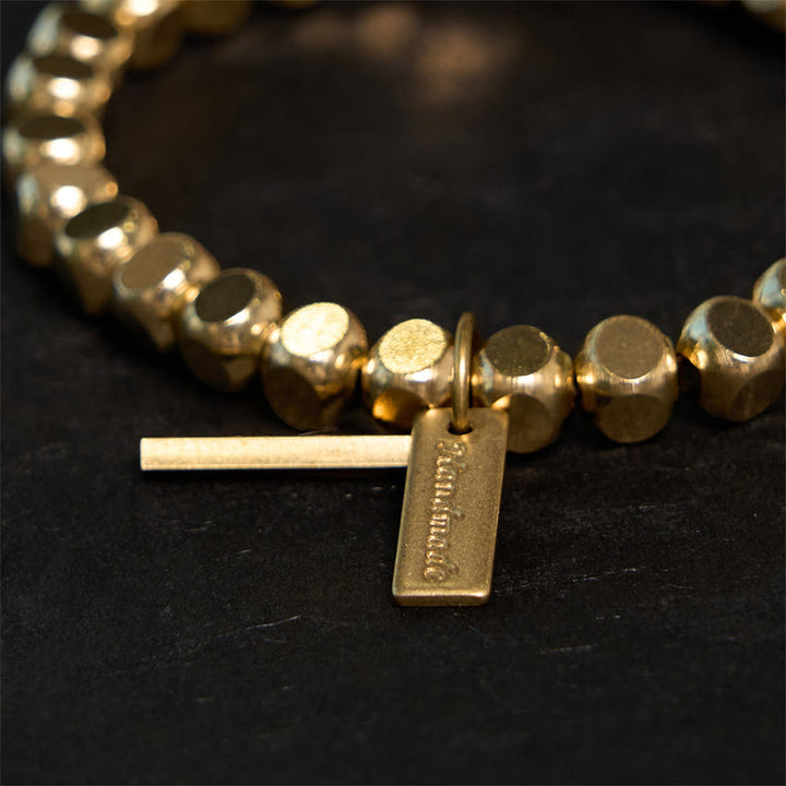 Pulsera de cobre con Buddha Stones para sanación - image 2