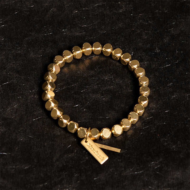 Pulsera de cobre con Buddha Stones para sanación - image 1