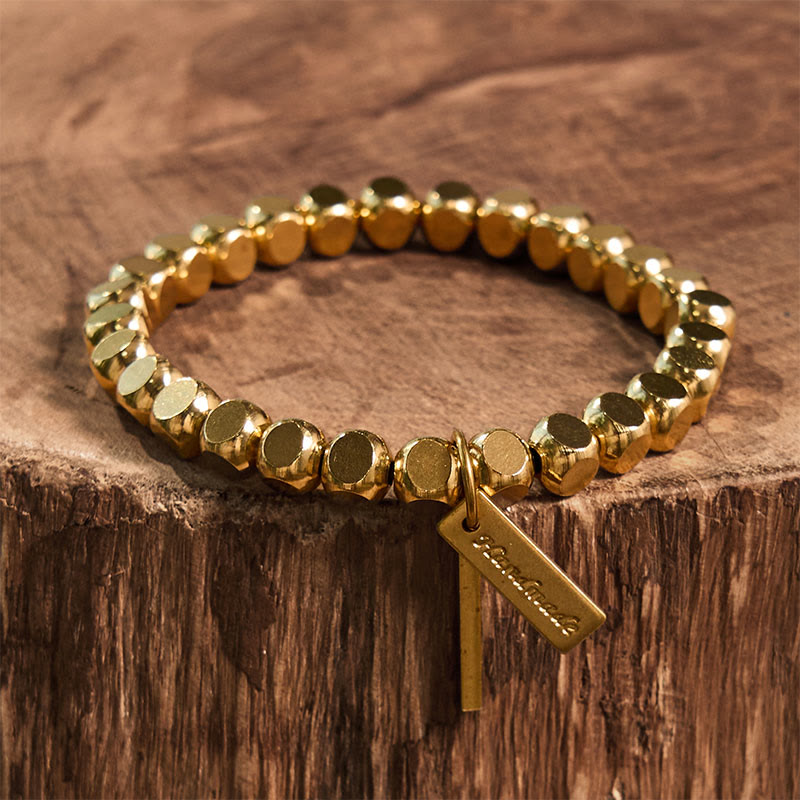 Pulsera de cobre con Buddha Stones para sanación - image 8