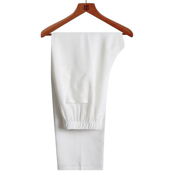 Conjunto de 2 piezas de traje Tang con botones de rana y camisa de manga larga para hombre, color liso, con Buddha Stones - image 21