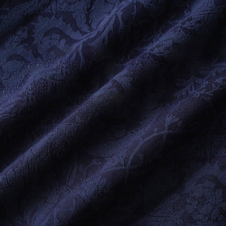 Conjunto de 2 Buddha Stones de traje Tang para hombre con diseño de enredadera de jacquard y botones de rana de algodón, camisa de manga larga y pantalones - image 8