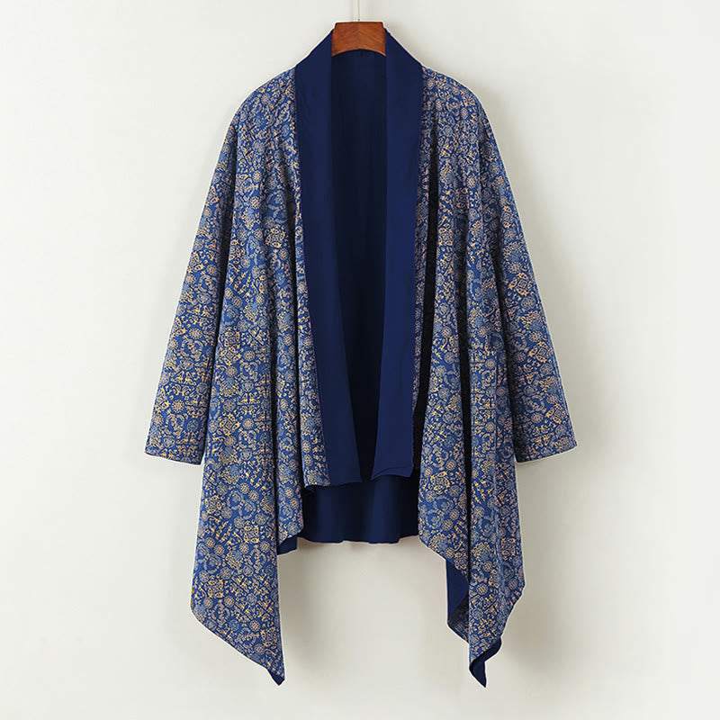Chaqueta de algodón de largo medio con doble cara para hombre de Buddha Stones Fall - image 1