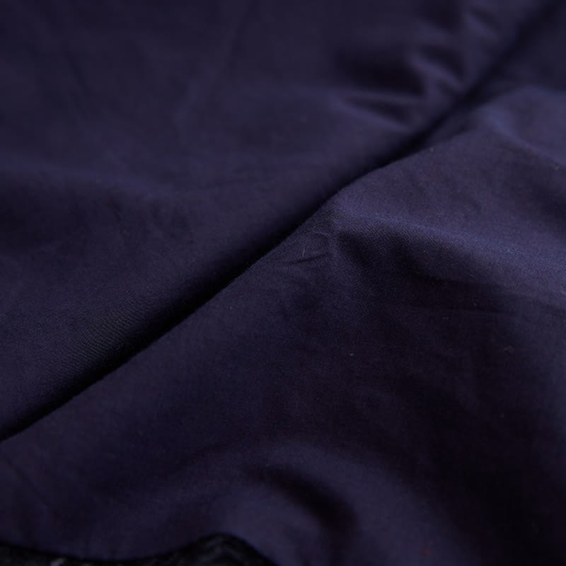 Traje chino vintage con Buddha Stones para otoño e invierno, túnica de jacquard con dragón para hombre y bolsillos - image 13