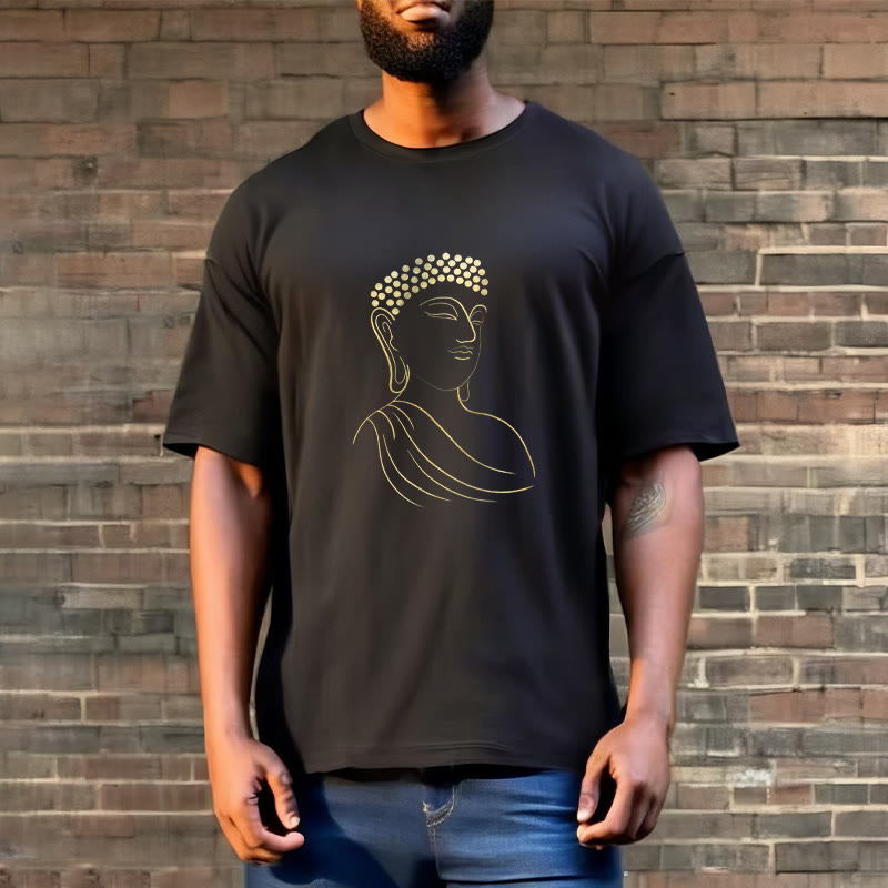 Camiseta con estampado de Buddha Stones de Buda - image 3