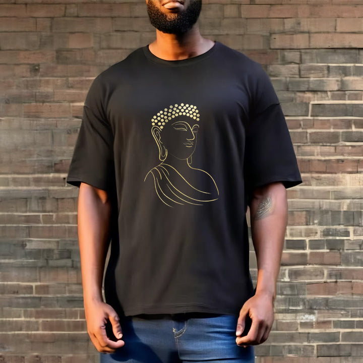 Camiseta con estampado de Buddha Stones de Buda - image 3