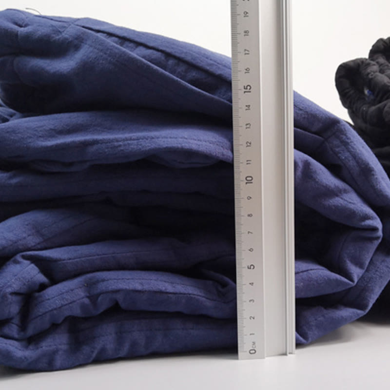 Pantalones de invierno con forro polar de algodón y bolsillos con cordón para hombre de Buddha Stones